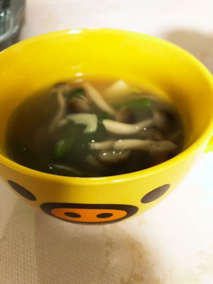 業スー食材で簡単中華スープの画像