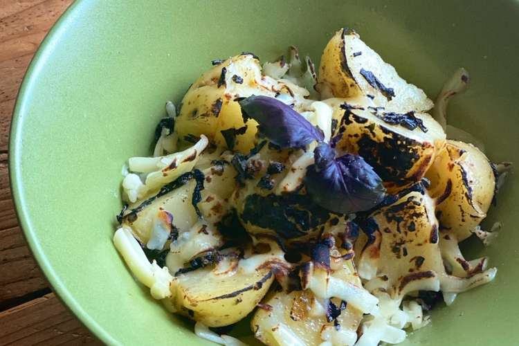 炙りチーズのせ生バジルポテト レシピ 作り方 By ベジギャル クックパッド 簡単おいしいみんなのレシピが374万品