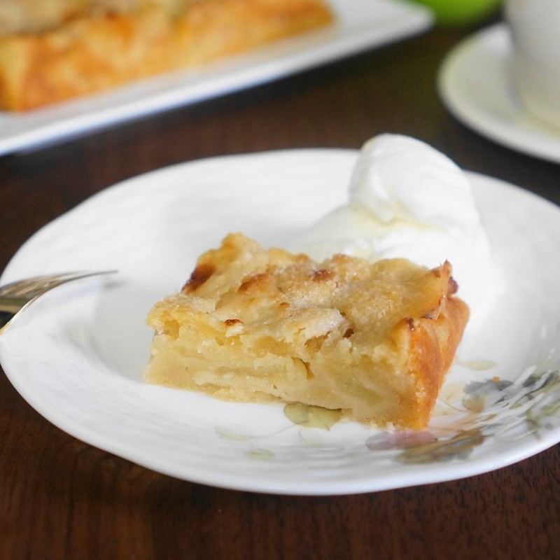 ルバーブコブラーのレシピ