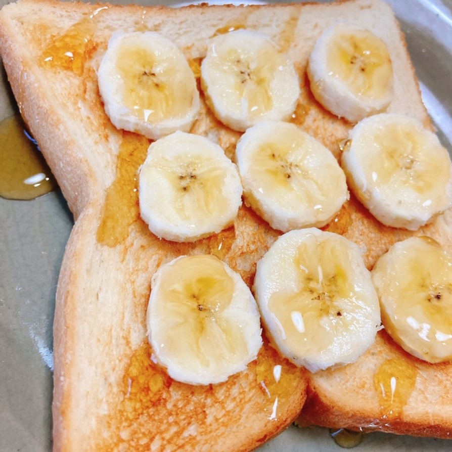 簡単バナナトースト#絶品トーストアレンジの画像
