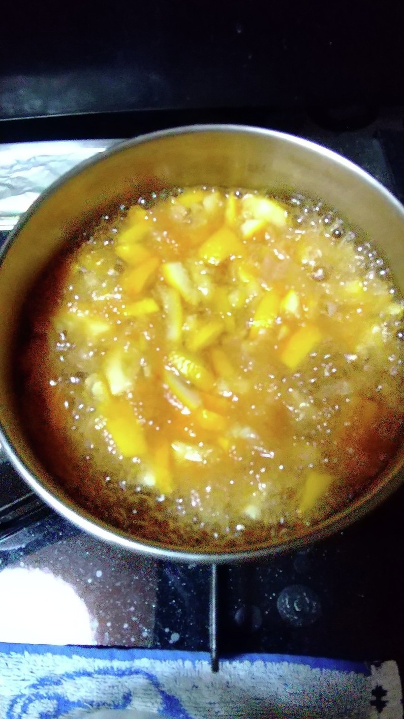 脂肪燃焼　レモンのシナモン煮の画像
