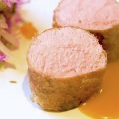 63℃ 豚ヒレステーキ ハニーマスタードの写真