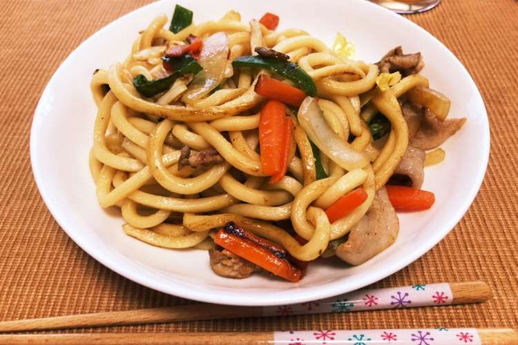 ランチに 簡単焼うどん レシピ 作り方 By あやさわ料理 クックパッド 簡単おいしいみんなのレシピが361万品