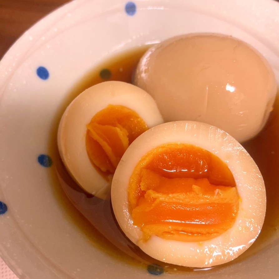 簡単！ タレまでおいしい味玉 (煮卵)の画像