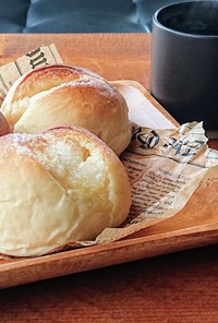 おうちカフェ★シュガーバターパン