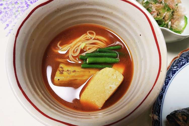 茄子と生麩の赤だし味噌汁 レシピ 作り方 By Cupoftea クックパッド 簡単おいしいみんなのレシピが360万品
