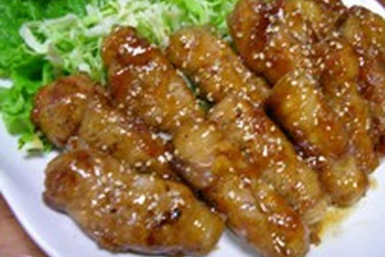 長芋 豚肉 人気 レシピ