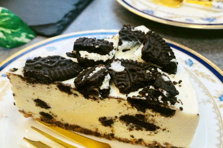 ココアクッキーレアチーズケーキ レシピ 作り方 By Uki345 クックパッド 簡単おいしいみんなのレシピが365万品