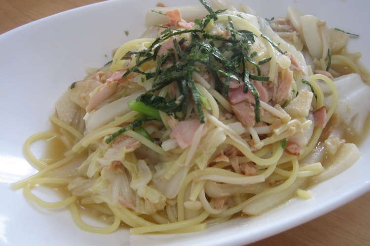 和風 白菜 パスタ