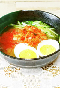 韓国冷麺  冷麺スープ☆冷たい麺  