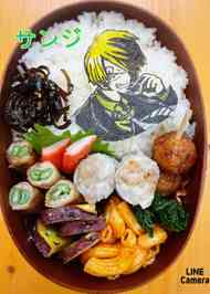 みんなが作ってる キャラ弁 ワンピース サンジのレシピ クックパッド 簡単おいしいみんなのレシピが368万品