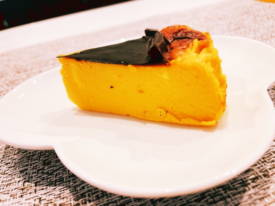 豆腐とかぼちゃのヘルシーチーズケーキの画像