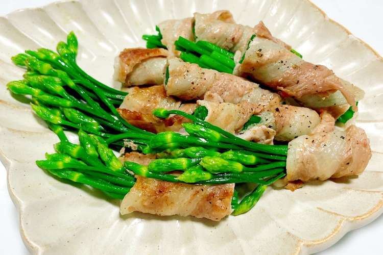 花ニラの豚バラ肉巻き巻き レシピ 作り方 By Kurosu亭 クックパッド 簡単おいしいみんなのレシピが361万品