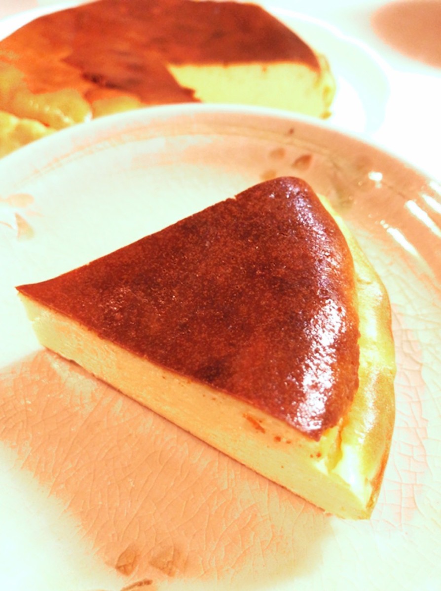 簡単、濃厚、チーズケーキの画像