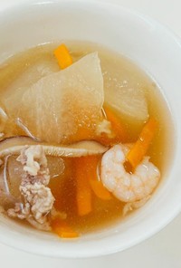 とうがんスープ★神戸市学校給食レシピ