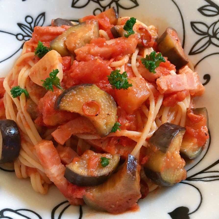 ベーコンスパゲッティのレシピ