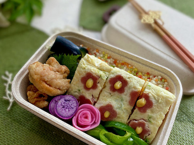 韓国のお花卵焼き コッケランマリ 弁当 レシピ 作り方 By Yukotr クックパッド 簡単おいしいみんなのレシピが373万品