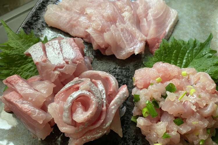 銭洲カンパチお刺身 レシピ 作り方 By クックくみお クックパッド 簡単おいしいみんなのレシピが361万品