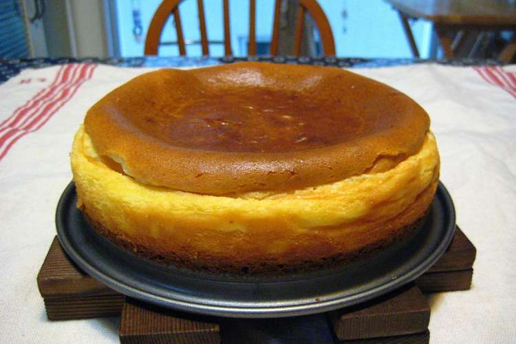 食べて幸せ ベイクドチーズケーキ レシピ 作り方 By ままっきー クックパッド