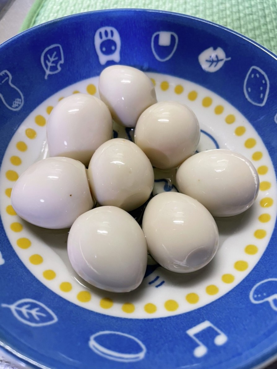うずらの卵のピクルス（梅昆布茶入り）の画像