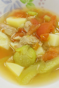 【離乳食にも】夏野菜のたっぷりスープ