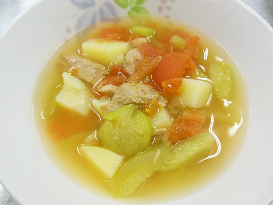 【離乳食にも】夏野菜のたっぷりスープの画像