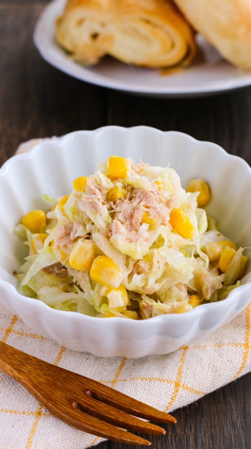 キャベツとツナのコールスローサラダ by ♪♪maron♪♪ 【クックパッド】 簡単おいしいみんなのレシピが396万品