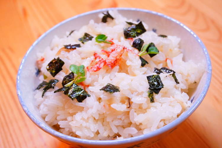松茸の味お吸い物で毛ガニの炊き込みご飯 レシピ 作り方 By かにのマルマサ クックパッド 簡単おいしいみんなのレシピが373万品
