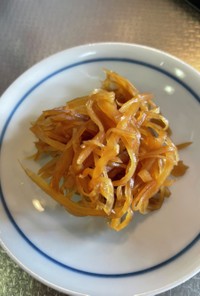 すき焼きのたれと生姜で生姜の佃煮