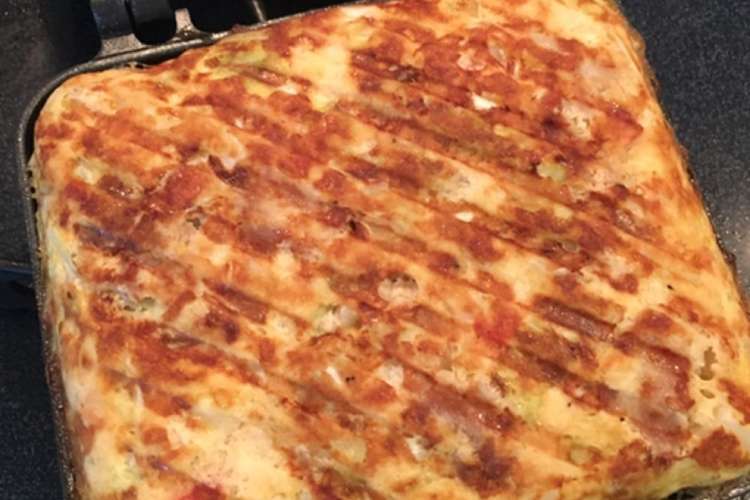 ホットサンドメーカーで生おからお好み焼き レシピ 作り方 By おぐにゃんこ クックパッド 簡単おいしいみんなのレシピが364万品