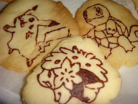 キャラデコ☆ポケモンクッキー