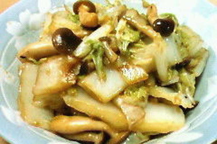簡単 白菜としめじの生姜醤油炒め レシピ 作り方 By あかねぷりん クックパッド 簡単おいしいみんなのレシピが352万品