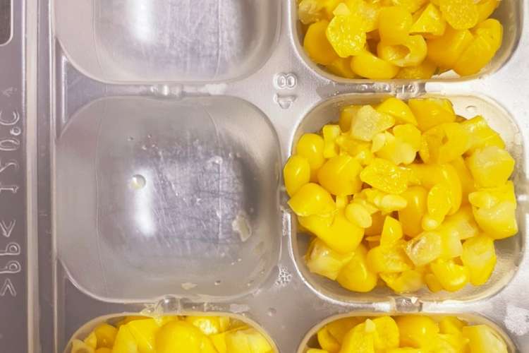 離乳食後期 レンジでとうもろこし レシピ 作り方 By イトp クックパッド 簡単おいしいみんなのレシピが359万品