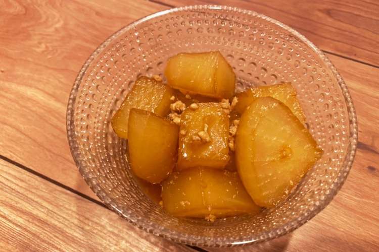 子供も大好き 大根と鶏ひき肉煮物 レシピ 作り方 By 省エネワーママ クックパッド 簡単おいしいみんなのレシピが370万品