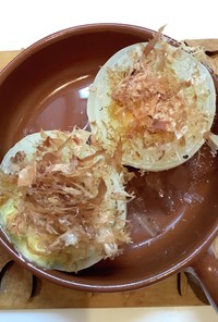 まるごと！超簡単玉ねぎのバター醤油かけ