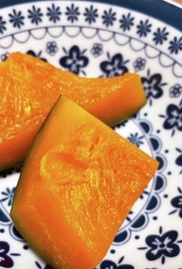 冷凍もレンジも○シンプルなかぼちゃの煮物