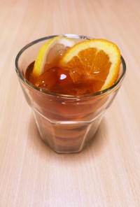 オレンジレモンアイスティー（橙香柠檬茶）