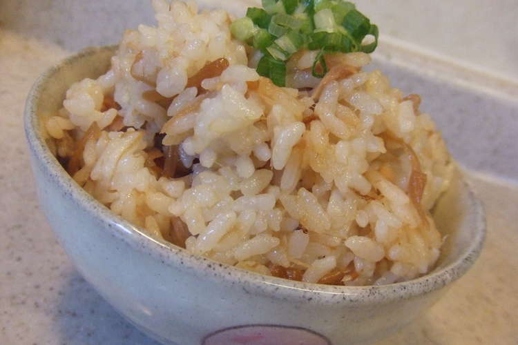 簡単 ツナとなめたけのご飯 レシピ 作り方 By Iyo クックパッド