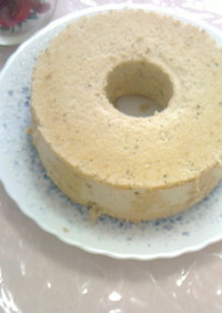 三温糖と抹茶のシフォンケーキのレシピ