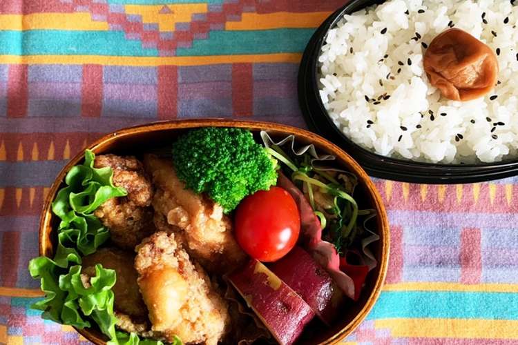 唐揚げ弁当 高校生男子弁当 レシピ 作り方 By Lazlo クックパッド 簡単おいしいみんなのレシピが363万品