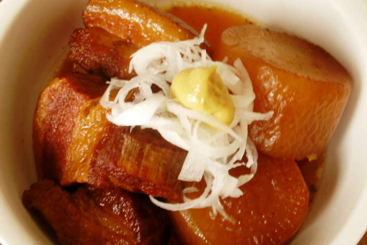 豚 の 角 煮 人気 レシピ