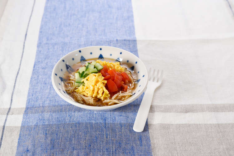 1歳 冷やしラーメン こどもらーめん レシピ 作り方 By たなびき製麺 クックパッド 簡単おいしいみんなのレシピが376万品