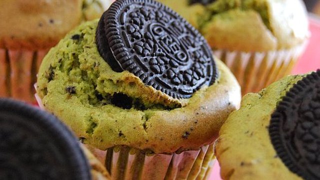 抹茶オレオマフィン レシピ 作り方 By つくしぐみ クックパッド 簡単おいしいみんなのレシピが371万品