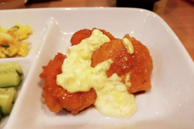 小さい子供にも 鶏胸肉で簡単チキン南蛮 レシピ 作り方 By でぃみ クックパッド 簡単おいしいみんなのレシピが363万品