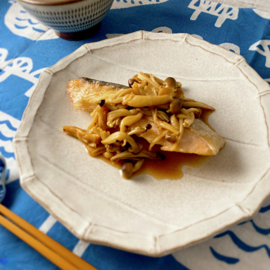 ＊鮭のきのこバター醤油＊の画像