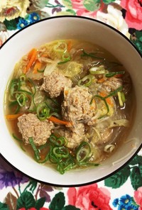 給食の肉団子スープ