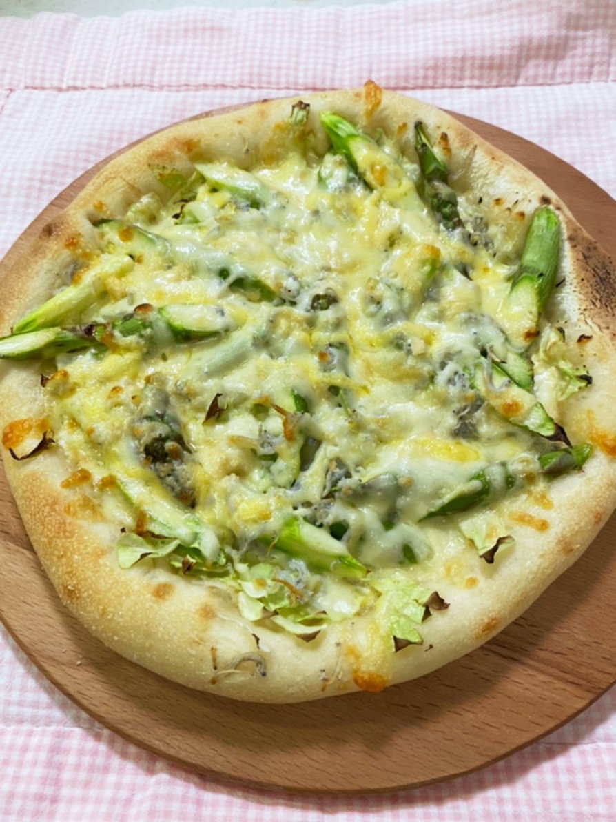 野菜たっぷり☆しらすピザの画像