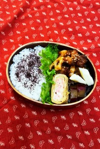 9/23鶏とレンコン の南蛮酢炒め弁当