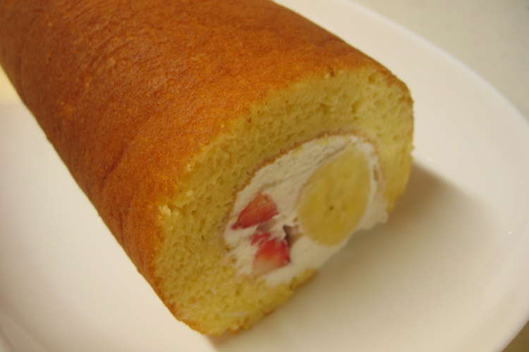 ホットケーキｍとフライパンでロールケーキ レシピ 作り方 By しろかほ クックパッド 簡単おいしいみんなのレシピが350万品