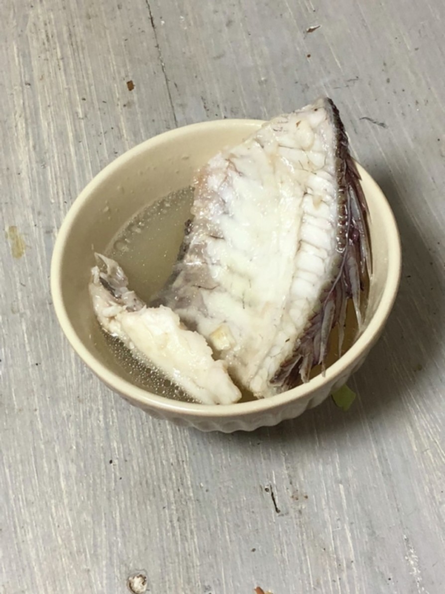 鯛のアラ汁の画像